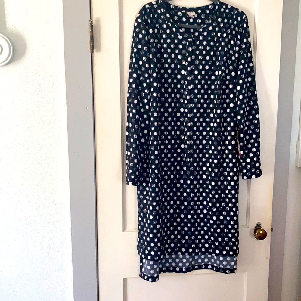 NWT Black & White Polka Dot Dress